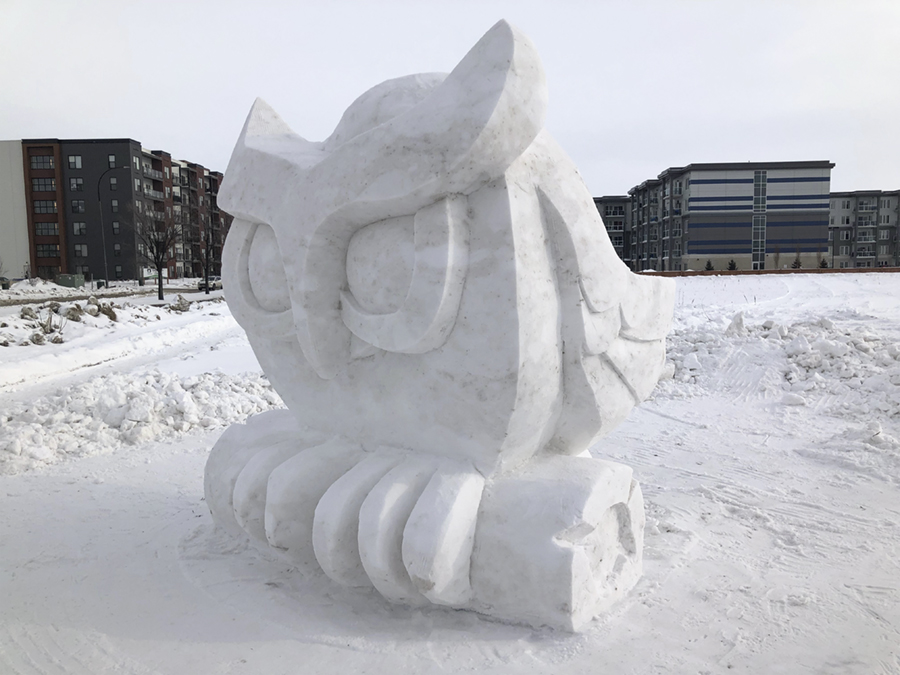 Dazzling Snow Sculptures